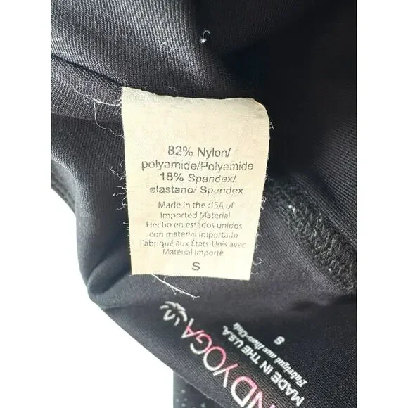 Beyond Yoga Alloy Ombre High Waisted Midi Leggings Size S Black Silver Metallic - Picture 10 of 10